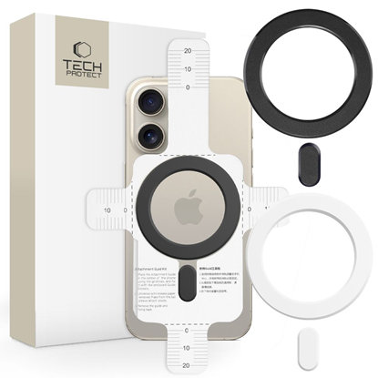 Attēls no TECH-PROTECT MMP-100 MAGNETIC MAGSAFE RING 2-PACK 