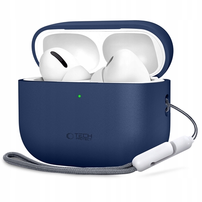 Изображение TECH-PROTECT SILICONE APPLE AIRPODS PRO 3 NAVY BLUE