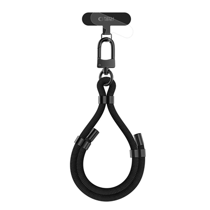 Attēls no Tech-Protect Tech-Protect C4S Rope Wrist Strap - black
