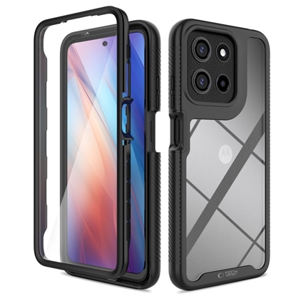 Attēls no Tech-Protect Tech-Protect Defense Case for Motorola Moto G56 5G - Black