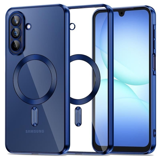 Picture of Tech-Protect Tech-Protect MagFlex MagSafe Case for Samsung Galaxy A17 4G/5G - Transparent Blue