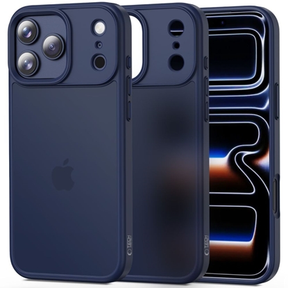 Attēls no Tech-Protect Tech-Protect MagMat Case for iPhone 17 Pro - Matte Navy Blue