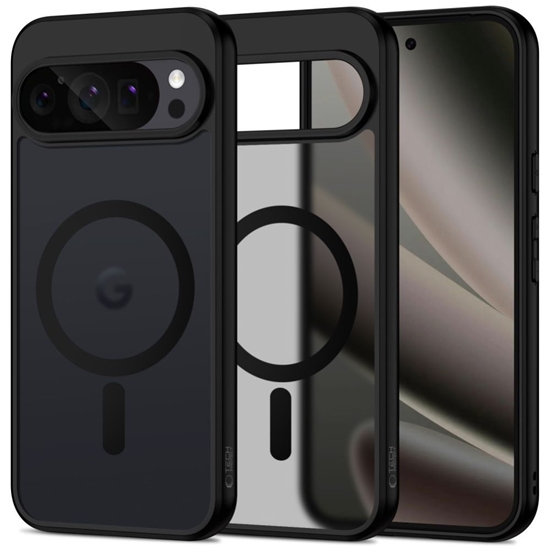 Picture of Tech-Protect Tech-Protect MagMat MagSafe Case for Google Pixel 10 Pro XL - Matte Black