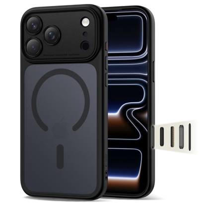 Attēls no Tech-Protect Tech-Protect Magpeak Magsafe CC Case for iPhone 17 Pro - Matte Black