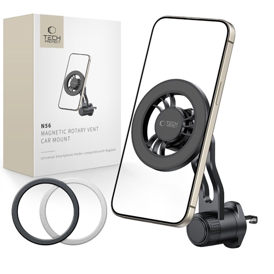 Picture of Tech-Protect Tech-Protect N56 MagSafe Car Air Vent Mount - Black