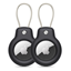 Picture of TECH-PROTECT ROUGH VEIN 2-PACK APPLE AIRTAG BLACK