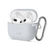 Picture of Tech-Protect TECH-PROTECT SILICONE HOOK APPLE AIRPODS 3 CRAYON GREY