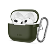 Picture of Tech-Protect TECH-PROTECT SILICONE HOOK APPLE AIRPODS 3 OLIVE GREEN
