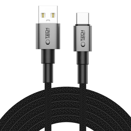 Picture of Tech-Protect Tech-Protect Ultraboost DNA USB-A / USB-C Cable 15W/3A 300cm - Gray