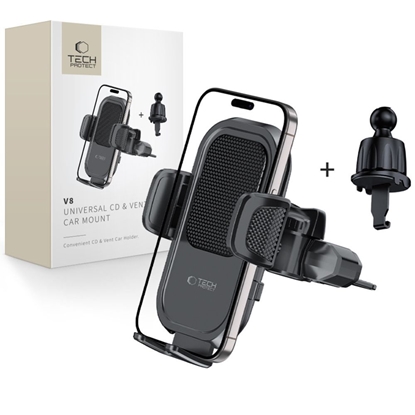 Picture of TECH-PROTECT V8 UNIVERSAL CD & VENT CAR MOUNT BLACK