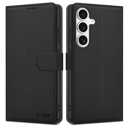 Attēls no Tech-Protect Tech-Protect Wallet Case for Samsung Galaxy S25 FE - Black