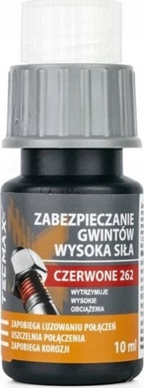 Picture of TECMAXX rodek do zabezpieczania gwintów Czerwony - Trway 10ml luz TECMAXX