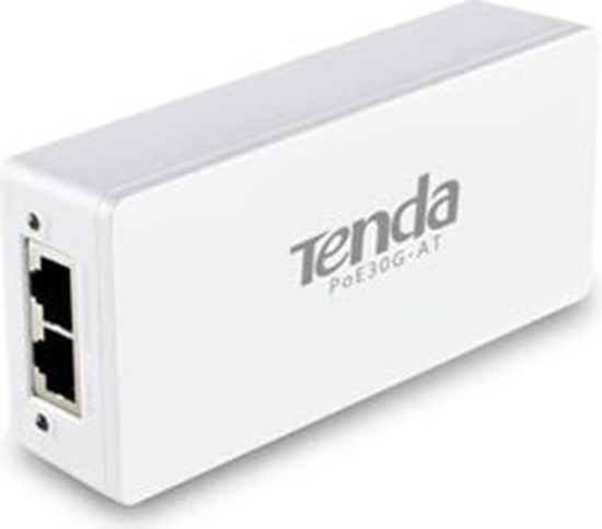 Picture of Tenda Iniektor Gigabit Ethernet, 30W, 802.3at, 802.3af, 48V, PD (POE30G-AT)