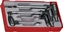 Attēls no Teng Tools Zestaw kluczy trzpieniowych torx typ T T10 - T40 z otworem 7szt. (68920107)