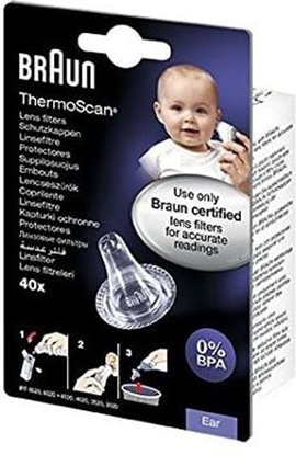 Picture of Termometr Braun Kapturki ochronne do termometru LF-40 40szt.