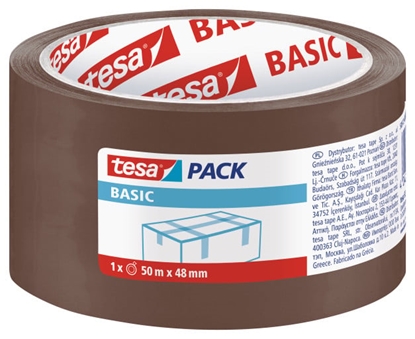 Изображение Tesa Tama pakowa BASIC brzowa 50m 48mm H5857300