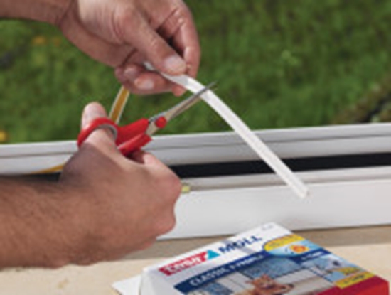 Picture of Tesa Uszczelka gumowa 9mm profil D biaa 25m (0538901)