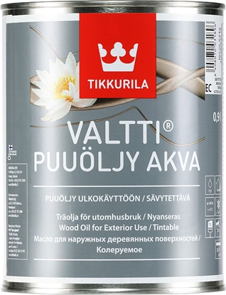 Attēls no Tikkurila Olej do drewna Valtti Wood Oil wodny 2,7L