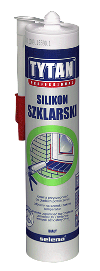 Picture of Tytan Silikon szklarski biay 310ml