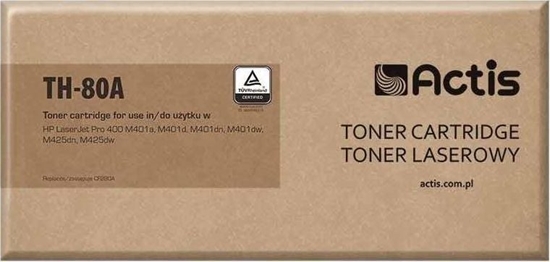 Picture of Toner Actis TH-80A Black Zamiennik 80A (TH-80A)