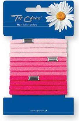 Picture of Top Choice Gumki róowe mix 12szt 21114