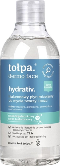 Picture of Topa hydrativ, nawilajcy pyn micelarny do mycia twarzy i oczu 400 ml