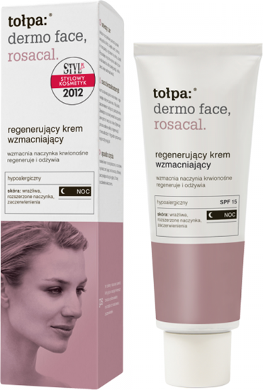 Picture of Topa Rosacal, regenerujcy krem wzmacniajcy, NOC, 40ml