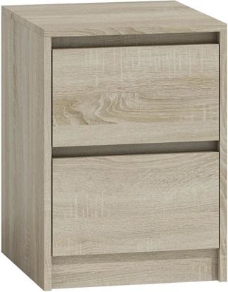 Attēls no Topeshop Szafka komoda stolik nocny wys 55cm k2 db sonoma