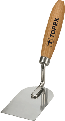 Изображение Topex Kielnia sztukatorska 110x80mm stal nierdzewna - 13A810