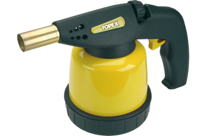 Изображение Topex Lampa lutownicza gazowa na naboje 190g zaponnik (44E141)