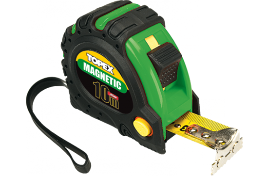 Изображение Topex Miara stalowa zwijana magnetyczna 10m/32mm (27C340)