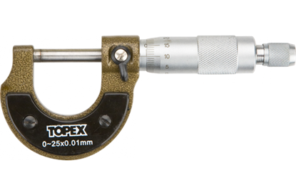 Attēls no Topex Mikrometr 0-25mm (31C629)