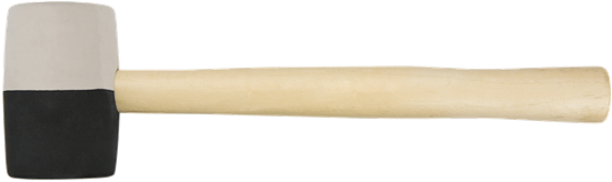 Изображение Topex Motek gumowy rczka drewniana 450g 338mm (02A354)