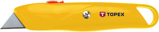 Изображение Topex Nó z ostrzem trapezowym 17B140