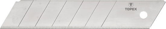 Изображение Topex Ostrza amane wymienne 25mm 5szt. - 17B550