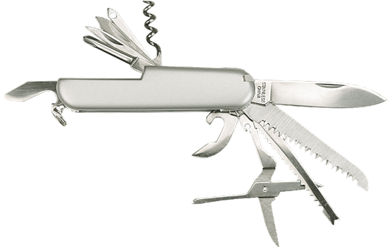 Picture of Topex Scyzoryk 11 ostrzy stal nierdzewna - 98Z116