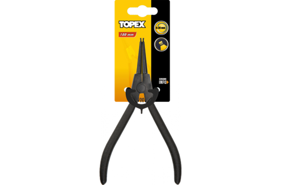 Picture of Topex Szczypce wewntrzne proste SEGERA 180mm rczki z powok PCV 32D308