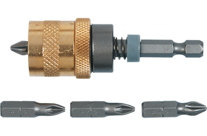 Picture of Topex Uchwyt do kocówek z ogranicznikiem 1/4 5szt. 39D340