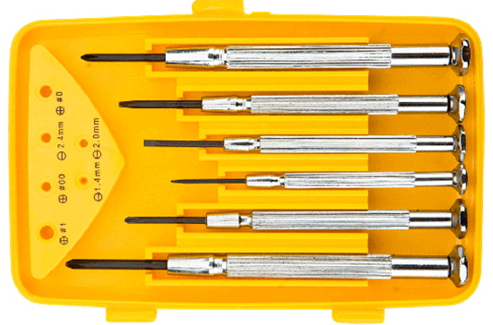 Picture of Topex Wkrtaki precyzyjne zestaw 6szt. - 39D559