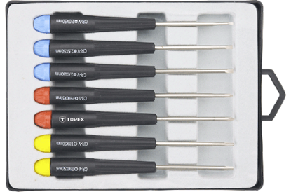 Picture of Topex Wkrtaki precyzyjne zestaw 7 szt. (39D552)