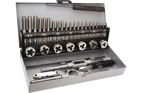 Picture of Topex Zestaw gwintowników i narzynek 32szt. (14A426)