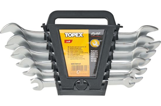 Picture of Topex Zestaw kluczy paskich 6-32mm 12szt. (35D657)