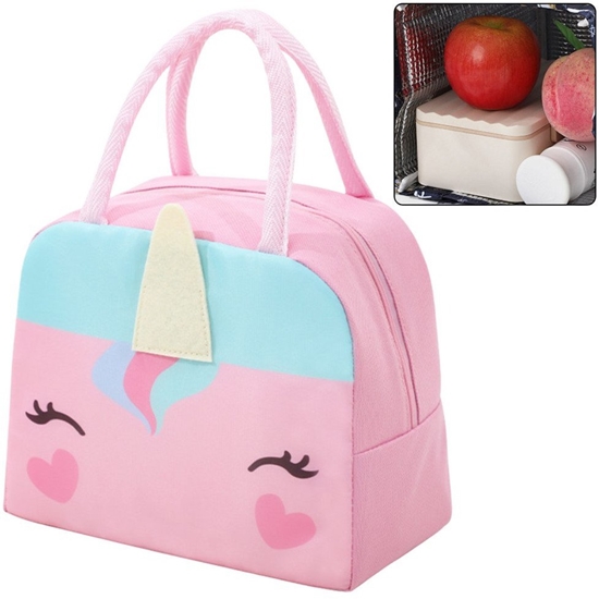 Изображение Torba Termiczna Izolacyjna niadaniowa Lunch Bag Jednoroec 23cm