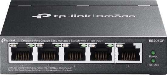 Изображение Tp-Link Technologies TP-Link Omada 5-Port Gigabit Easy Managed Switch with 4-Port PoE+