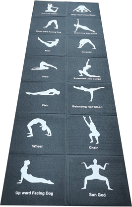 Изображение Triton MATA DO JOGI SKADANA 1700X600X5MM CZARNA ENERO FIT