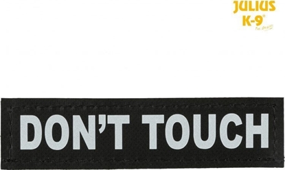 Attēls no Trixie Julius-K9® naklejki na rzep, 2 szt., XS, DON'T TOUCH