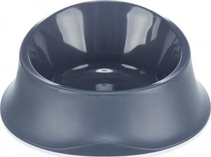 Picture of Trixie Miska, dla psa, niebieska, plastik/guma 0,35l /18 cm