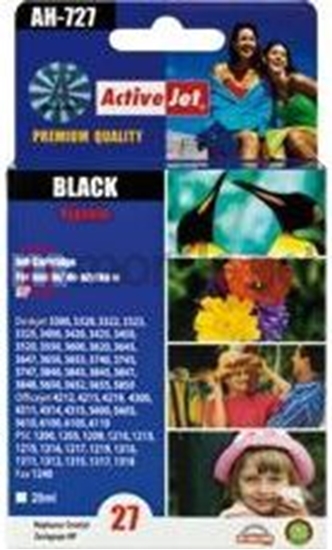 Изображение Tusz Activejet tusz AH-27R / C8727A nr 27 (black)