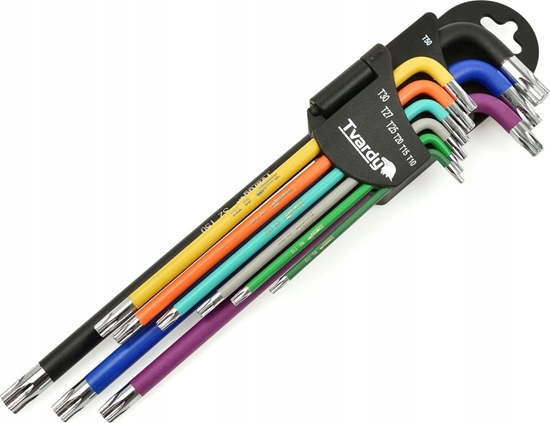 Picture of Tvardy Klucze torx dugie kolor T10-T50 9el. S2 (24)