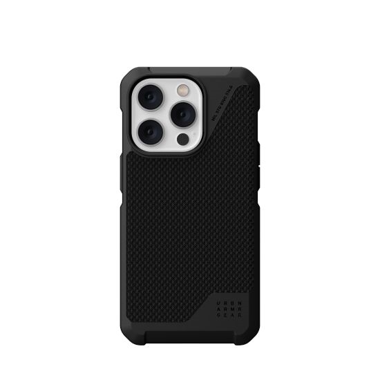 Picture of UAG UAG Metropolis LT MagSafe case for iPhone 14 Pro - black kevlar
